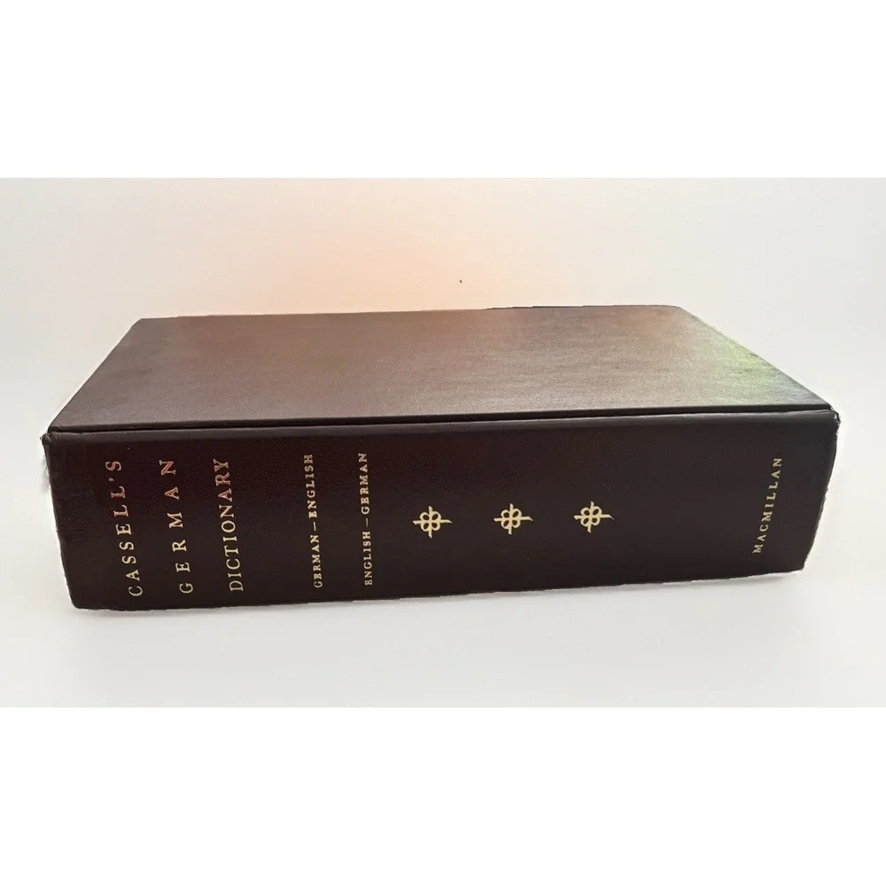Cassell's German Dictionary Hardcover Thumb Indexed 1977 Betteridge English